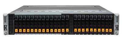 Supermicro SuperServer 221BT-HNC8R front detail